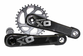 mechanizm korbowy X01 bb30 175 dm 32z x-sync bez łożysk czarny