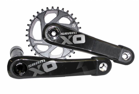mechanizm korbowy X01 bb30 175 dm 32z x-sync bez łożysk czarny